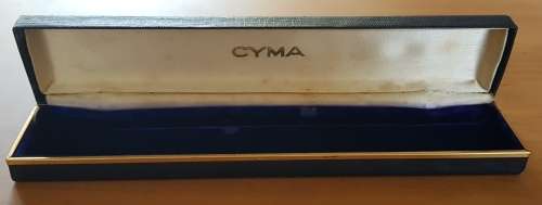 Vintage Cyma watch box