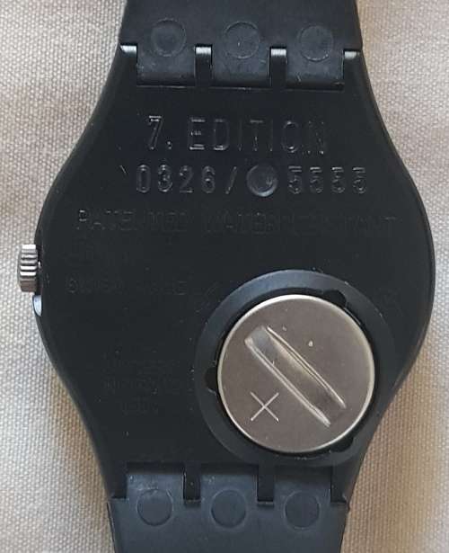 Vintage 1991 Swatch GZ120 Swiss Art Limited Edition