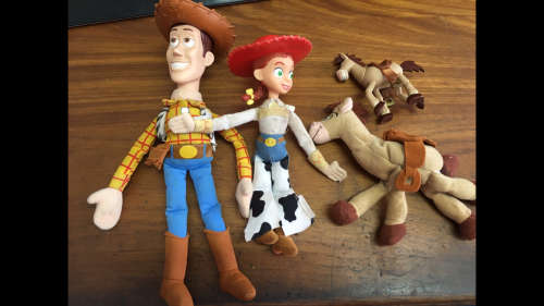 Toy Story - Woody etc.  4 x Figures