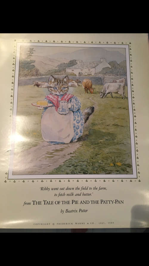 Beatrix Potter Print from The Pie and The Patty-Pan