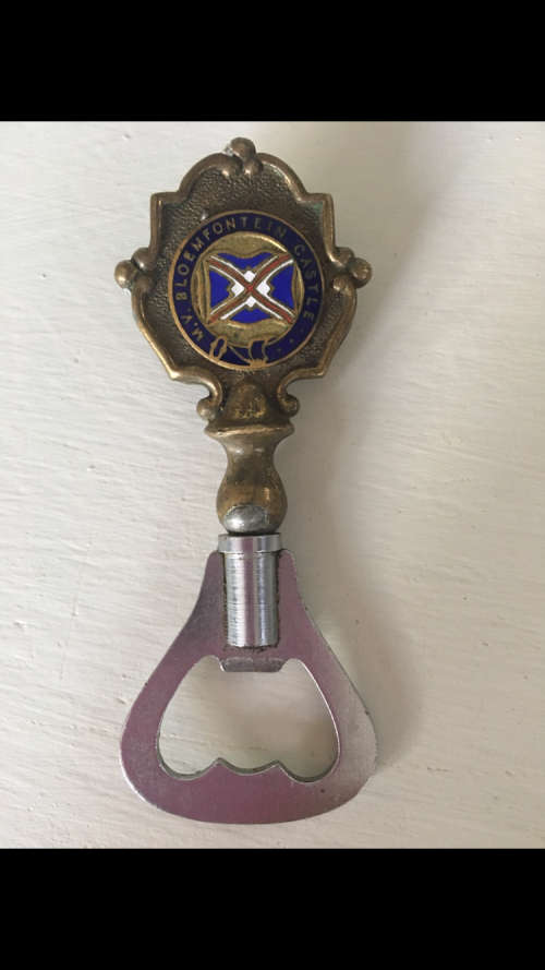 M.V. Bloemfontein Castle Bottle Opener
