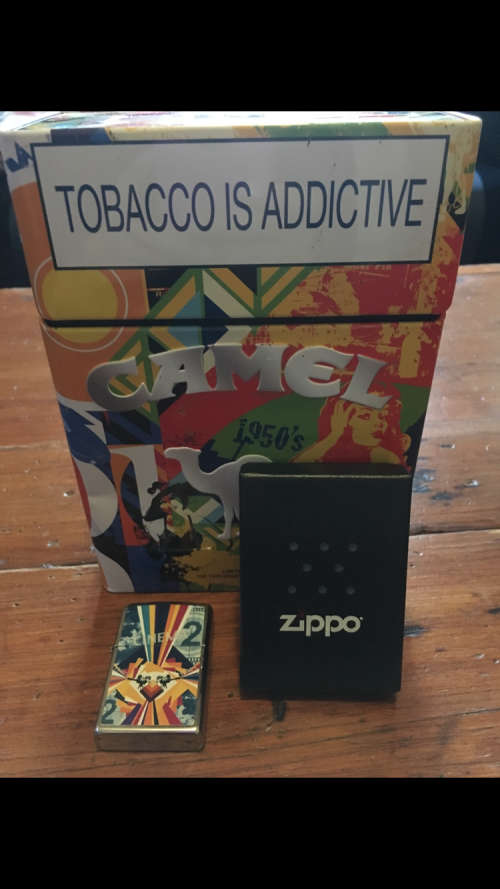 Centenary Zippo Collection Tin with Zippo Lighter - See pictures