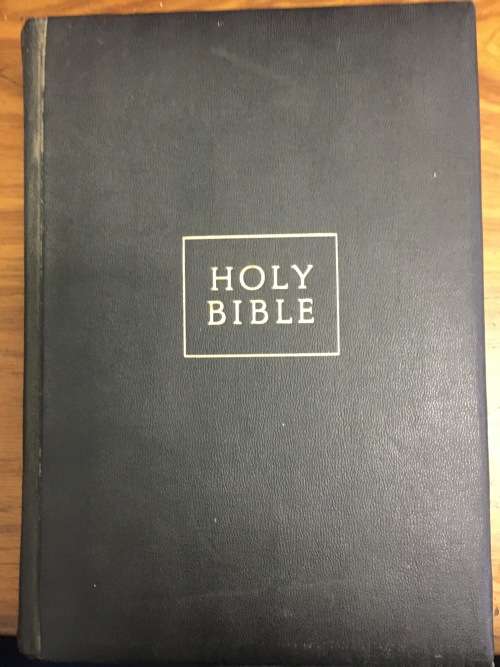 Large Bible - Holy Bible - King James Version 1611 - Printed 1971