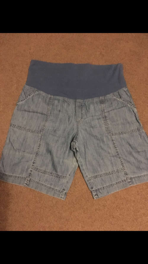 Woolworths Maternity Jean Shorts - Size 14