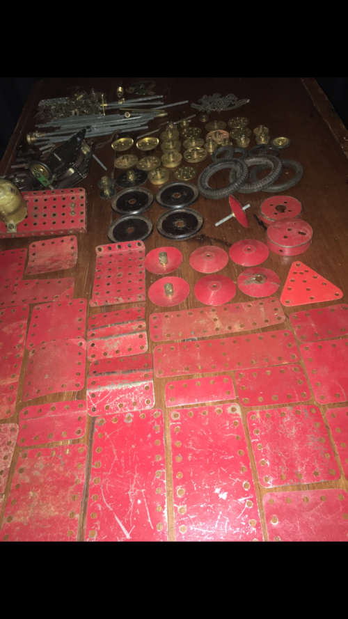 Vintage Meccano Pieces - See pictures