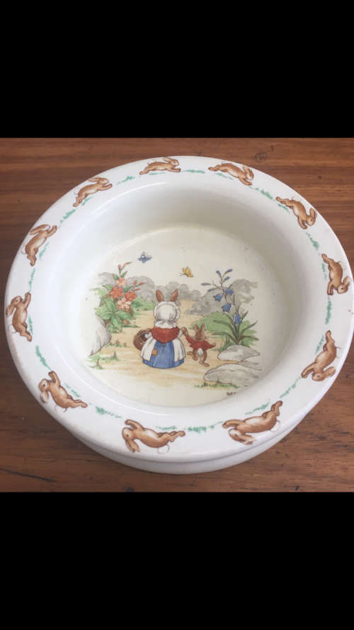 Royal Doulton Bunnykins Bowl - Barbara Vernon Design