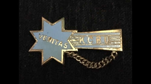 Veritas K.C.B.U.  Pin / Badge