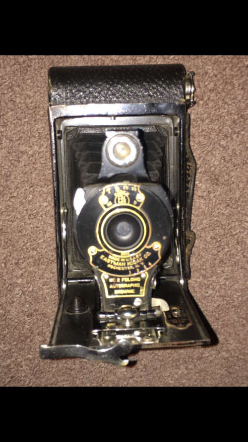 Kodak No.2 Folding Autographic Brownie Camera