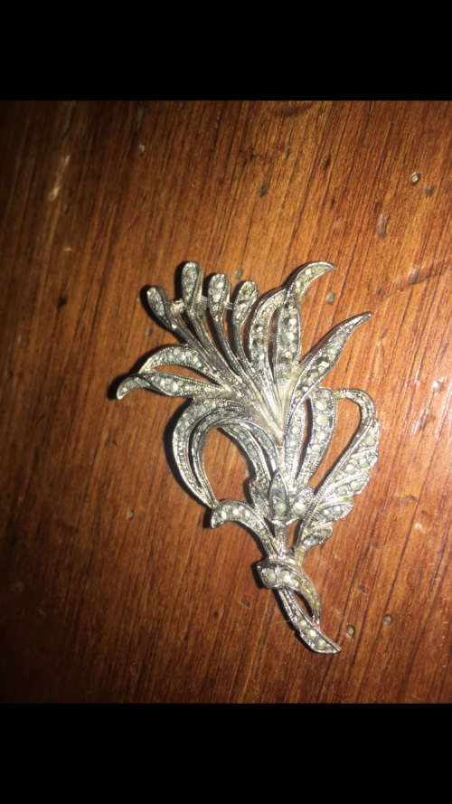 Marcasite Brooch