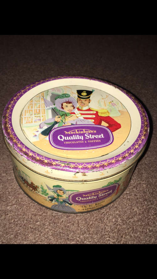 Vintage Mackintosh Quality Street Tin