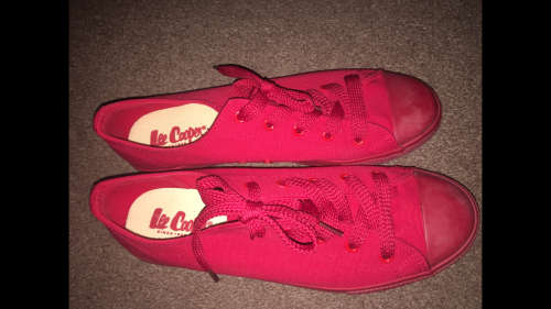 Lee Cooper Red Sneakers - Size 8