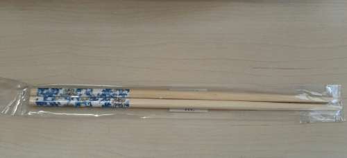 Chopsticks - Blue detail
