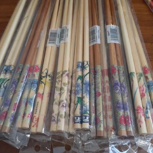 Chopsticks - assorted flower detail