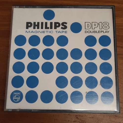 Vintage Philips Magnetic Tape - DP18 DoublePlay - Collectible!!!
