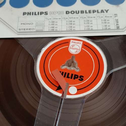 Vintage Philips Magnetic Tape - DP18 DoublePlay - Collectible!!!