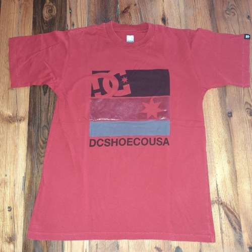 Red DC T-Shirt 100% cotton -  Size 11-12 Years