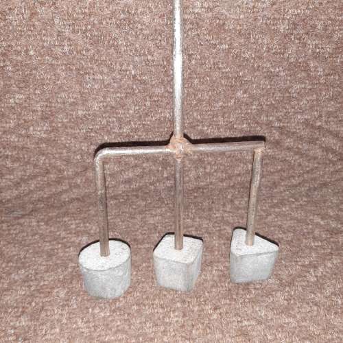 Vintage Snackle with red wooden handle