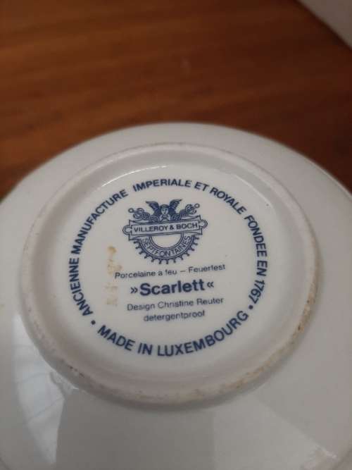 Villeroy & Boch Retro Sugar Bowl - Made in Luxemborg