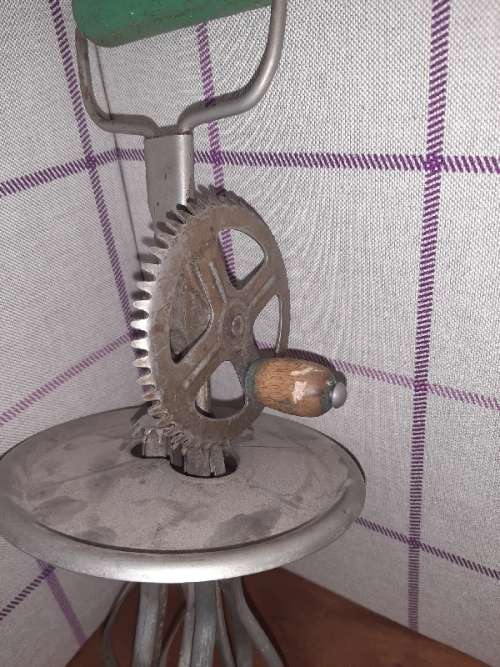 Vintage Hand Mixer with hooden handle