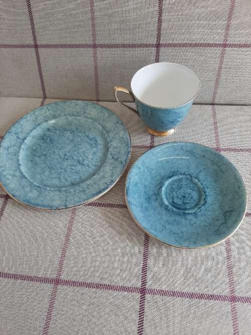 Royal Albert Gossamer Blue Trio - Smaller cup