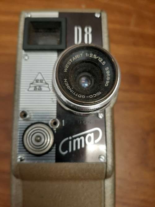 Vintage Cima D8 Movie Camera