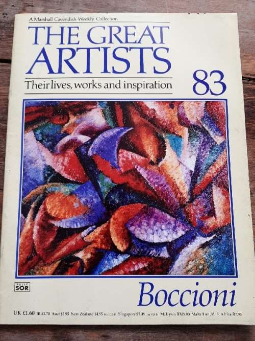 The Great Artists Volume 83 - Boccioni