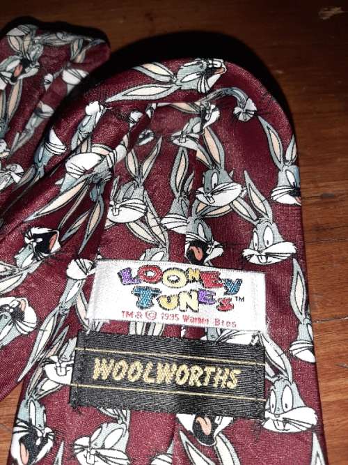 Looney Tunes Bugs Bunny Tie