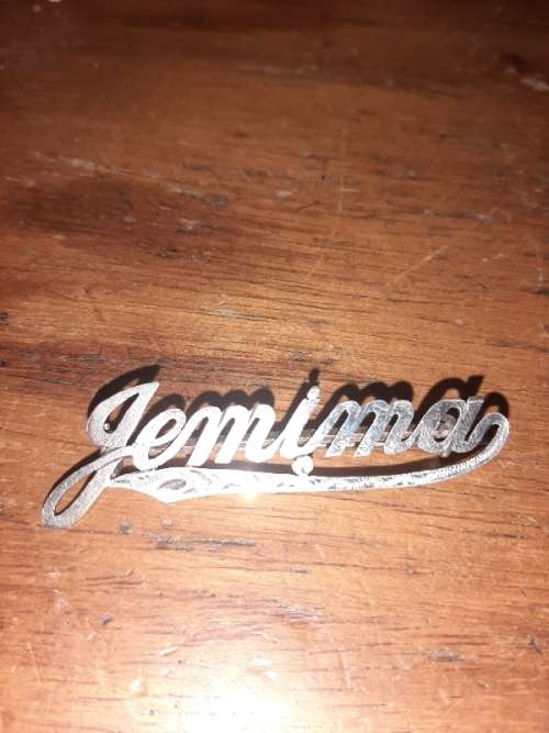 Vintage Silver Hallmarked Brooch - Jemima