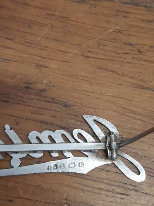 Vintage Silver Hallmarked Brooch - Jemima