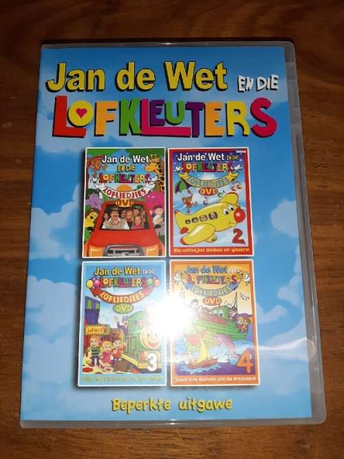 Jan de Wet en die Lofkleuters 4 DVD's