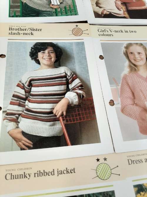 13 x Children Knitting Patterns
