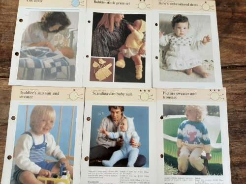 6 x Baby Knitting Patterns