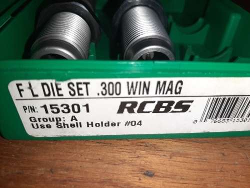 RCBS F L Die Set .300 Win Mag