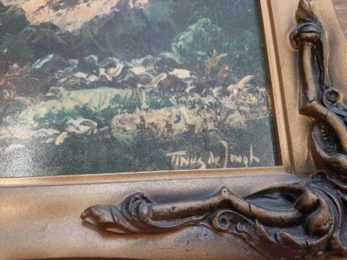Tinus de Jongh print in frame