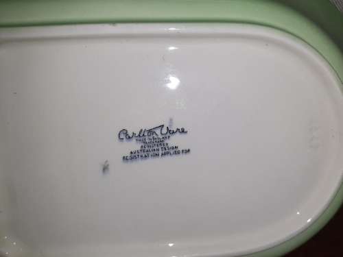 Carlton Ware 3 Piece Dish & Utensils