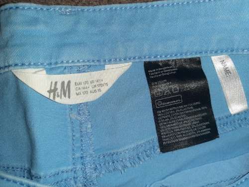 H&M Light Blue Short - Age 14Y