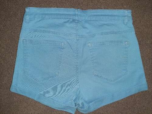 H&M Light Blue Short - Age 14Y