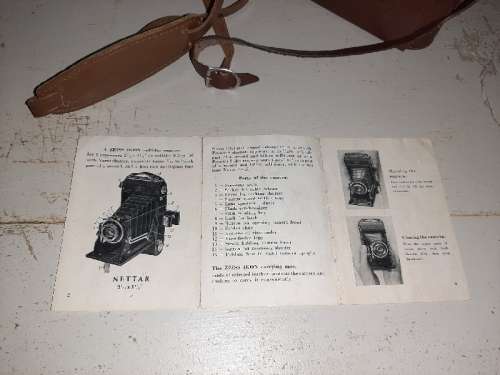 Vintage Zeiss Ikon Nettar - Novar Anastigmat Camera