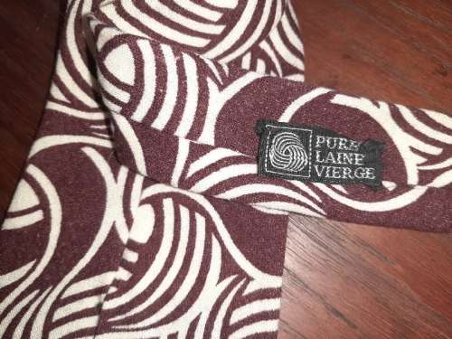 Vintage Pure Wool Tie