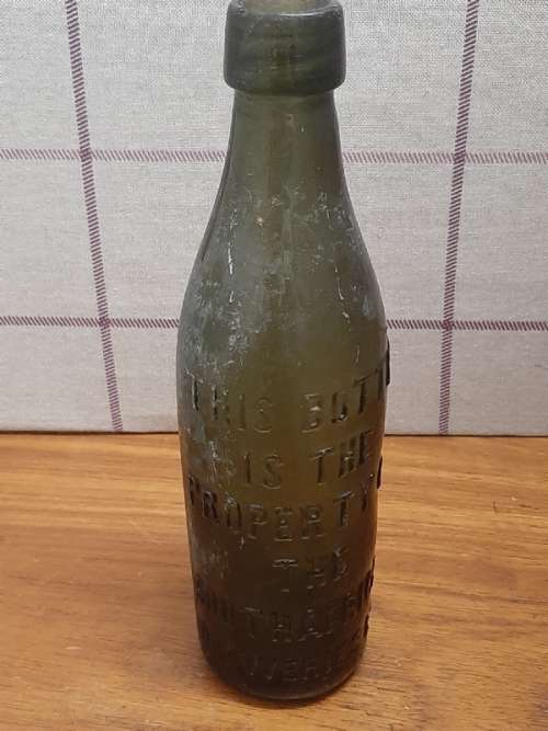 Vintage South African Breweries Bottle