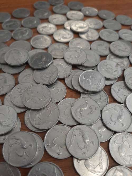106 x 5c Coins