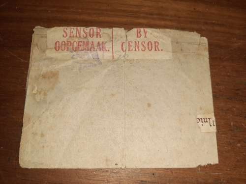 Active Service Letter - Censored - 1942