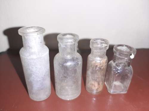 4 x Vintage Small Bottles