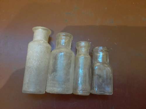 4 x Vintage Small Bottles
