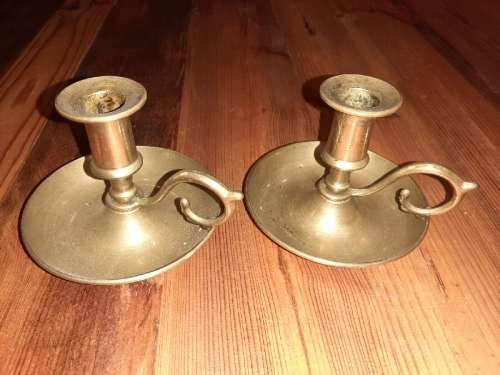 Set of Beautiful Brass Candle holders - Candlesticks