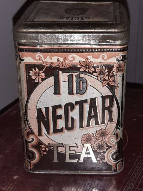 Vintage Nectar Tea Tin