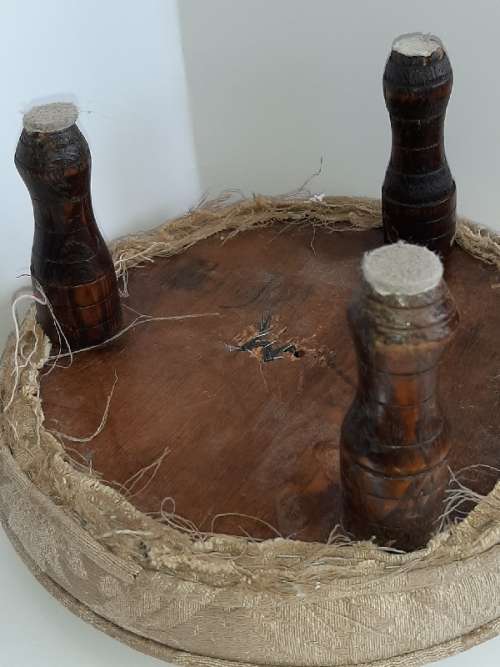 Small Antique wooden Footstool