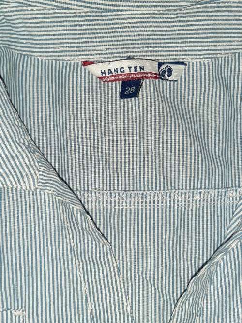 Long Hang Ten striped top - Size 28