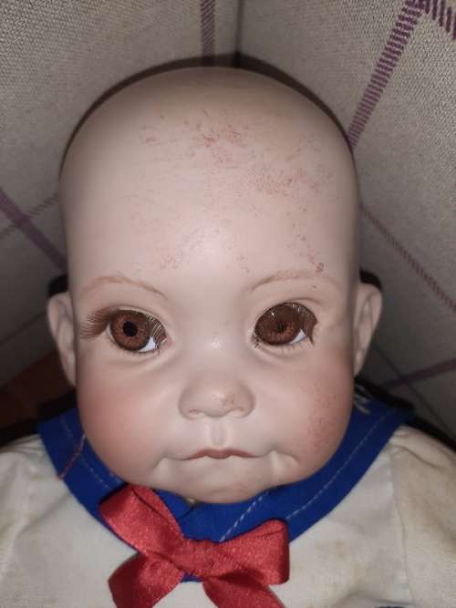 Joey - A Cindy Marschner Reprodution Porcelain Doll 1991 - See pictures and Description