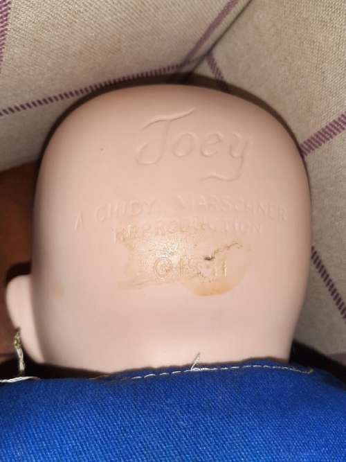 Joey - A Cindy Marschner Reprodution Porcelain Doll 1991 - See pictures and Description